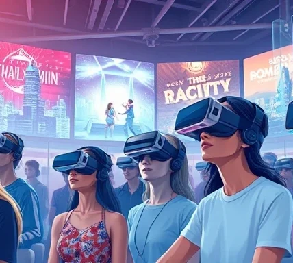 What Entertainment pieces feature Virtual Reality