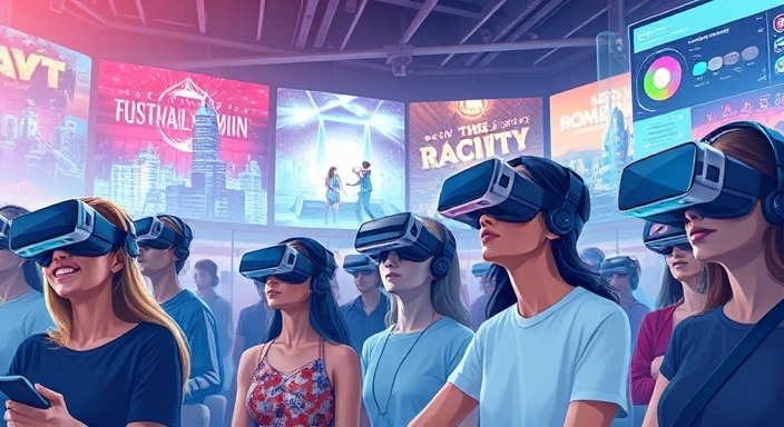 What Entertainment pieces feature Virtual Reality